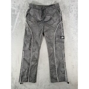 RGSTR Pants Men's Medium Grey Tree Camo Cargo Streetwear Utility Sweatpants